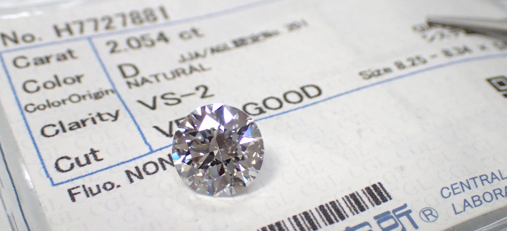 ダイヤモンド 2カラットの価格一覧｜ダイヤモンドブース